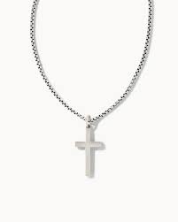 Silver Cross Pendant