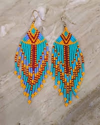 Seed Bead Earrings